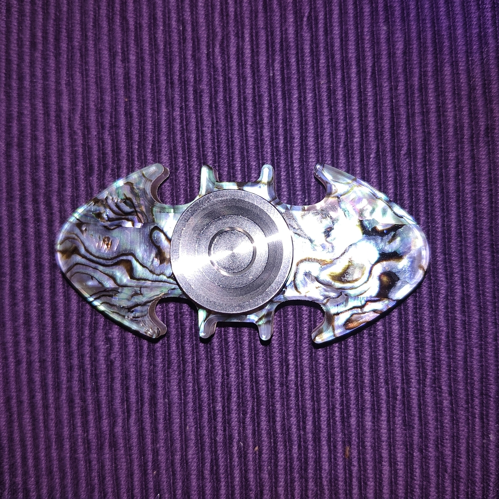 Colorful Bat-Shaped Fidget Spinner